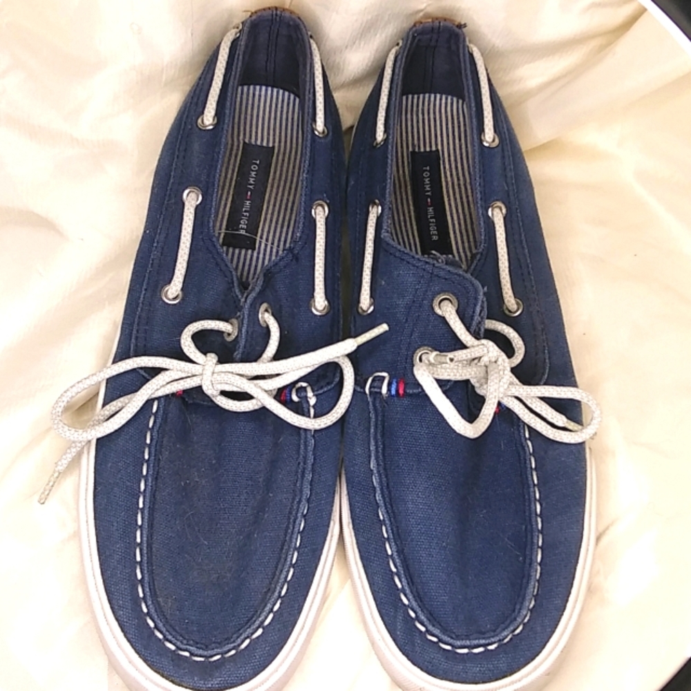 Tommy Hilfiger Boat Deck Shoes - Picture 1 of 10